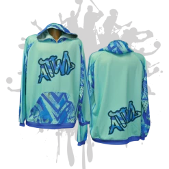 All The Way Live Designs Semi-Crazy Full Dye Uni-sex Hoody