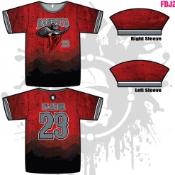 All The Way Live Designs Bandits 10U Men's Full Dye Jersey
