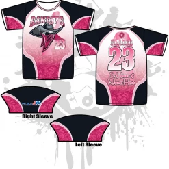 All The Way Live Designs Bandits 10U Youth Men's Full Dye Jersey