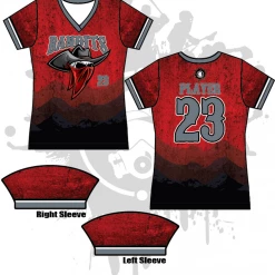 All The Way Live Designs Bandits 10U Women's Full Dye Jersey
