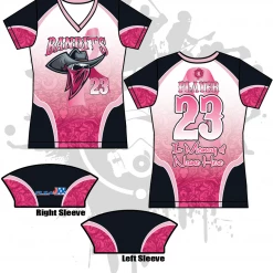 All The Way Live Designs Bandits 10U Women's Full Dye Jersey