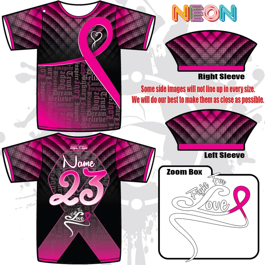 All The Way Live Designs Fight For Love Cancer Awareness Youth Full Dye Jersey Men 5 All The Way Live Designs Fight For Love Cancer Awareness Youth Full Dye Jersey Men
