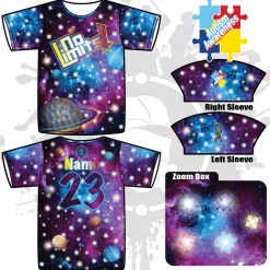 All The Way Live Designs No Limits Autism Awareness Mens Full Dye Jersey