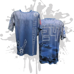 All The Way Live Designs Armed Forces (Air Force) Mens Full Dye Jersey