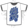 All The Way Live Designs Extreme College Edition White Sub Dye Jersey Men
