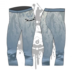 All The Way Live Designs Armed Forces (AIR FORCE) Womens Leggings Military