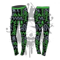 All The Way Live Designs All Over Tron Womens Leggings