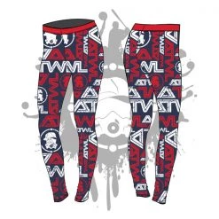 All The Way Live Designs All Over Tron Womens Leggings