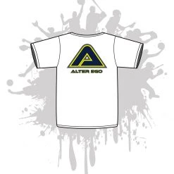 All The Way Live Designs Alter Ego Men's White Sub Dye Jersey