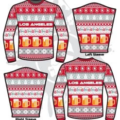 All The Way Live Designs Men Hardball ATWL Christmas Spirit Sweater-1