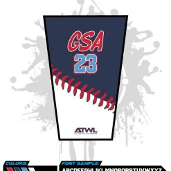 All The Way Live Designs Georgia Sports Academy Arm Sleeve 12U