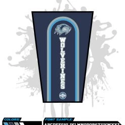 All The Way Live Designs Wolverine Arm Sleeve Fishhawk Wolverines