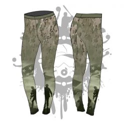 All The Way Live Designs Military Armed Forces (Army) Womens Leggings