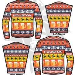 All The Way Live Designs Men Hardball ATWL Christmas Spirit Sweater-1