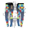 All The Way Live Designs Autism Awareness Womens Leggings