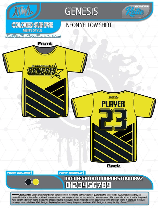 All The Way Live Designs Bloomingdale Fall Season Bloomingdale- Fall 2018 Sub Dye Jersey's 36 All The Way Live Designs Bloomingdale Fall Season Bloomingdale- Fall 2018 Sub Dye Jersey's