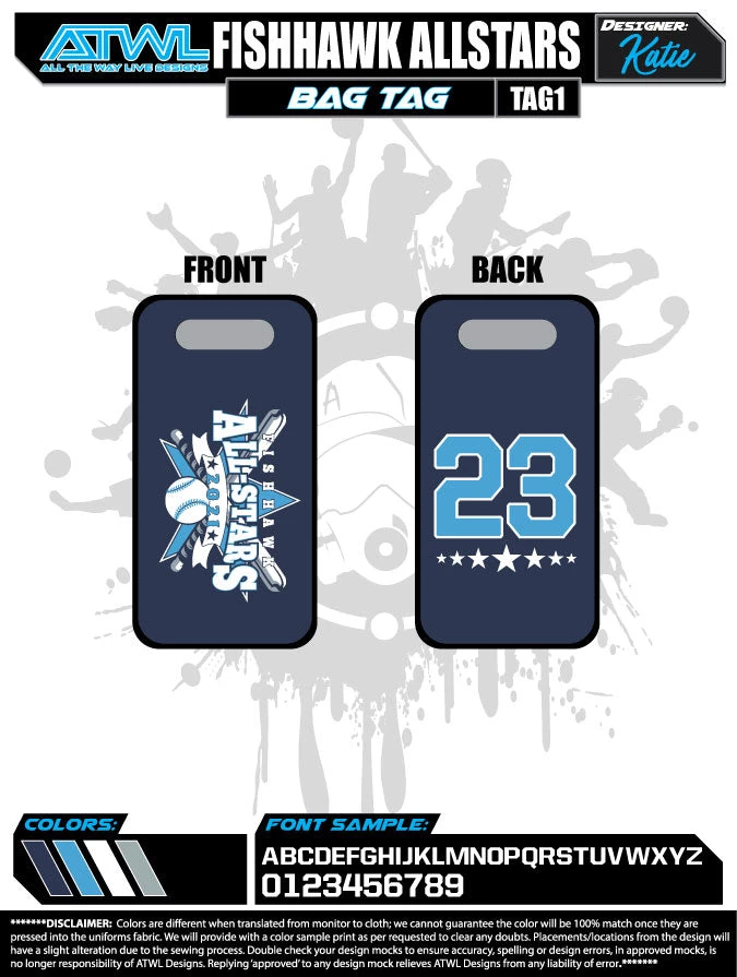 All The Way Live Designs Fishhawk All Stars Accessories Fishhwak All Stars 3 All The Way Live Designs Fishhawk All Stars Accessories Fishhwak All Stars