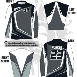 All The Way Live Designs Ubiquitous Men's Long Sleeve Jersey New Arrivals