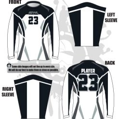 All The Way Live Designs New Arrivals Decorous Men's Long Sleeve Jersey