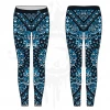 All The Way Live Designs Bandana Womens Leggings: Gradient (7 Colors Available)