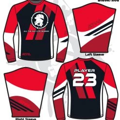 All The Way Live Designs Crossover Long Sleeve Full Dye Men