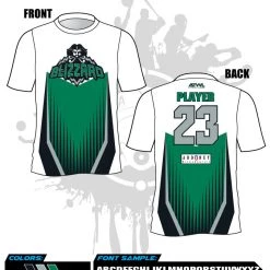 All The Way Live Designs Fishhawk Fall League Men's Sub Dye Jerseys