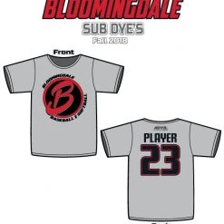 All The Way Live Designs Bloomingdale Fall Season Bloomingdale- Fall 2018 Sub Dye Jersey's