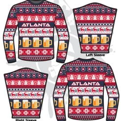 All The Way Live Designs Men Hardball ATWL Christmas Spirit Sweater-1