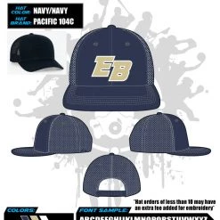 All The Way Live Designs East Bay Fall League Hats