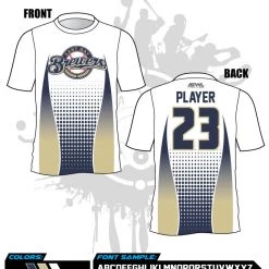 All The Way Live Designs East Bay Fall League Men's Sub Dye Jerseys