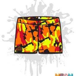 All The Way Live Designs Camo Women's Compression Shorts Military