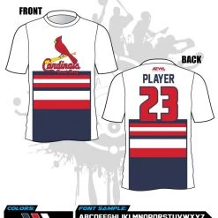 All The Way Live Designs East Bay Fall League Men's Sub Dye Jerseys
