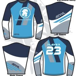 All The Way Live Designs Crossover Long Sleeve Full Dye Men