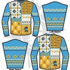 All The Way Live Designs Football ATWL Christmas Spirit Sweater-1 Men