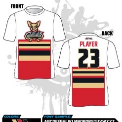 All The Way Live Designs East Bay Fall League Men's Sub Dye Jerseys