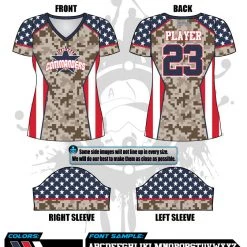 All The Way Live Designs Pinecrest Spring 2021 Womens Full Dye Team Jerseys