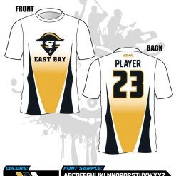 All The Way Live Designs East Bay Fall League Men's Sub Dye Jerseys