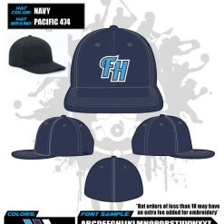 All The Way Live Designs Fishhawk Fall League Hats