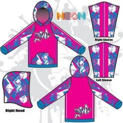 All The Way Live Designs Semi-Crazy Full Dye Uni-sex Hoody