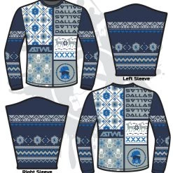 All The Way Live Designs Men Football ATWL Christmas Spirit Sweater-2