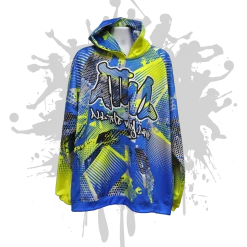 ATWL Complex Hoody Unisex Neon Yellow/Blue