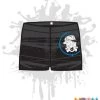 All The Way Live Designs Distressed Women's Compression Shorts