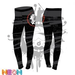 All The Way Live Designs Distressed Womens Leggings