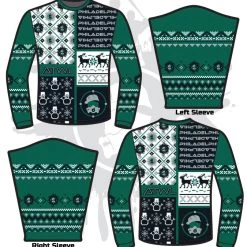 All The Way Live Designs Men Football ATWL Christmas Spirit Sweater-2