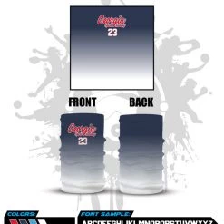 All The Way Live Designs Georgia Sports Academy Face Gaita/Buff Goergia Sports Academy