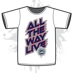 All The Way Live Designs Extreme College Edition White Sub Dye Jersey Men