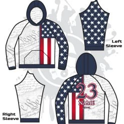 All The Way Live Designs We The People Full Dye Hoodie