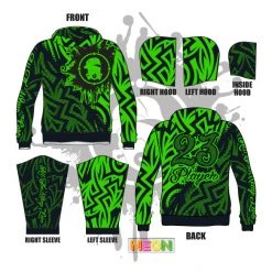 All The Way Live Designs Haze Maze Full Dye Hoodie