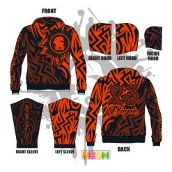 All The Way Live Designs Haze Maze Full Dye Hoodie