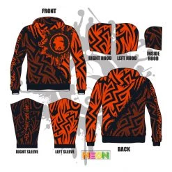 All The Way Live Designs Haze Maze Full Dye Hoodie